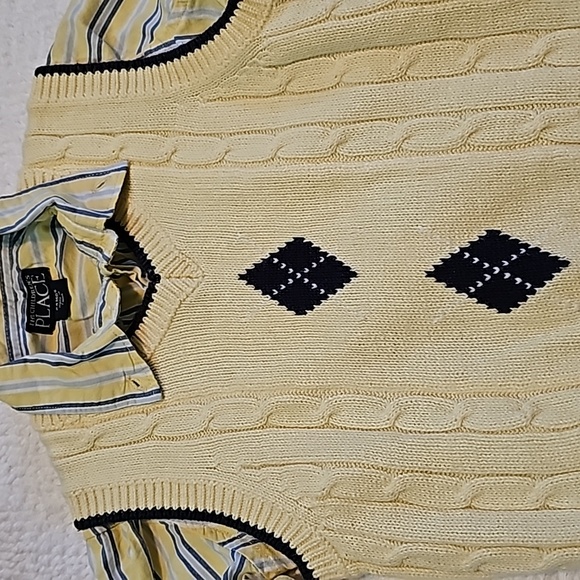 The Children's Place shirt, Perfectly Dressed sweater vest - Picture 2 of 8